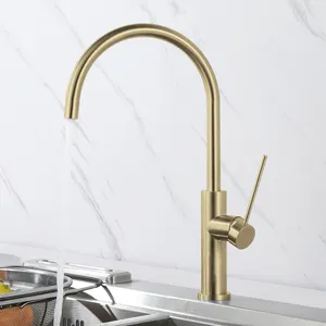Hot Sell Stainless Steel 304 Sprinkle Mixer Faucet Hot Cold Deck Mounted Sink Tap Mixer Taps For Kitchen