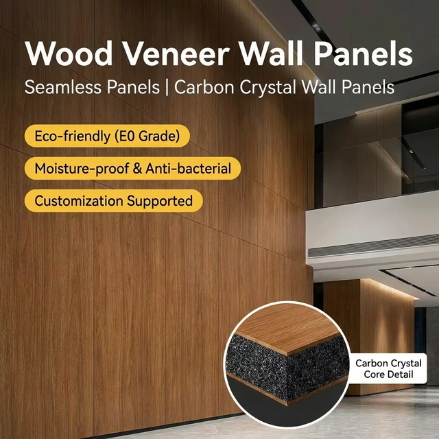 Commerce Use Fireproof WPC Wall Panels for Outdoor & Bathroom Custom Solid Color Waterproof Modern Design