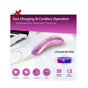 Accesorios de depiladora eléctrica inalámbrica portátil para mujer de bajo precio de adquisición mixta para piernas, axilas, depiladora de Bikini - Product Image 6