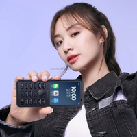 Eski Sürüm F21 Pro 4G CDMA LTE Mini Akıllı Telefon Sekiz Çekirdekli İşlemci Çift SIM Android 11 2.8 LCD Ekran 60Hz Parmak İzi Okuyucu 5MP