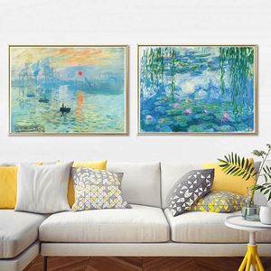 Puzzle classique d'impression à l'huile, peinture célèbre de Monet aux lys, 1000 pièces, pour adultes - Product Image 3