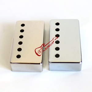 Donlis Cubierta Metálica de Níquel Plata para Pastillas de Guitarra LP de 50/52mm, Venta al por Mayor, para Pastillas Humbucker con Espaciado de 49.2mm - Product Image 2
