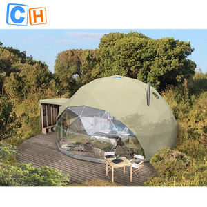 Cúpula grande personalizada para casa prefabricada, techo insonorizado, carpa de cúpula geodésica para complejo turístico - Product Image 6