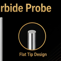 Sonde de mesure de hauteur, indicateur à cadran M2.5, sonde à pointe plate en acier tungstène, diamètre 0,45 x 10 mm, tailles personnalisées disponibles sur demande