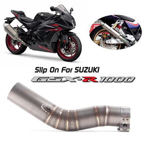 Tuyau d'échappement intermédiaire CHmotor pour moto Suzuki GSXR1000 GSX R1000 <span class=keywords><strong>GSXR</strong></span> <span class=keywords><strong>1000</strong></span> 2005 <span class=keywords><strong>2006</strong></span> - Product Image 1