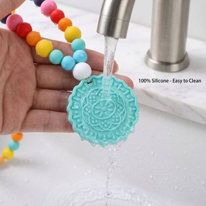 Collier sensoriel pour enfants, jouet de dentition en silicone de qualité alimentaire, anneau de dentition, accessoires de dentition - Product Image 4
