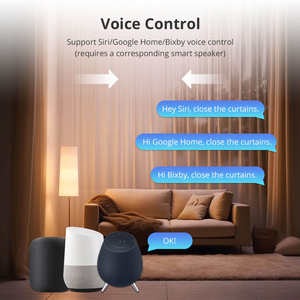 TYSH Matter Over WiFi Rideau Coulissant Intelligent Compatible <span class=keywords><strong>HomeKit</strong></span>, SmartThings, Google Home et Contrôle Vocal Siri pour Maison Connectée - Product Image 3