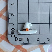 Aksesoris DIY Halloween Mini 1.5cm, Bahan Tengkorak Labu Setan, Aksesoris Resin Halloween Buatan Tangan dengan Lem Krim