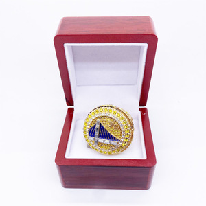 Set de Anillos de Campeonato de los Golden State Warriors 2022, Chapado en Aleación, Caja de Trofeo, Adorno de Joyería - Product Image 3