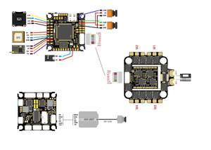 Torre de Control de Vuelo H743 FC, Compatible con Ajuste Electrónico de 32 bits y 65A, con Firmware BF y APM, para Aeromodelismo RC, Drones FPV - Product Image 5