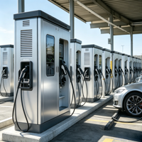 Boîtier en tôle pour chargeur de véhicule électrique extérieur, étanche IP65, fabrication OEM en tôle, revêtement poudré