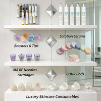 Cartuchos de Alto Rendimiento BOHR Pods, Kit de Solución para Máquina Facial de Hidratación, Cápsulas Dreamskineo, Kit de Sueros Booster