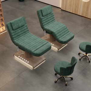Madamcenter Electric PU Modern Tattoo Bed <b>Chair</b> Beauty Salon Spa Medical Massage Treatment <b>Tables</b> <b>Foldable</b> Adjustable Workshop - Product Image 6