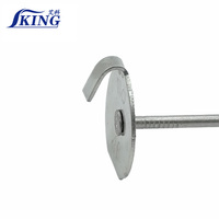 IKING OEM Ancres de fixation thermiques amovibles en acier inoxydable pour laine de verre, crochets de fixation pour isolation
