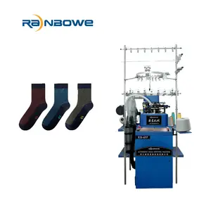 Máquina automática de compresión de calcetines de jacquard para mujer, fabricantes de máquinas de punto de calcetines, servicios a precio