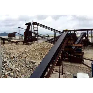 Grande fabbrica di estrazione mineraria a lunga distanza nastro trasportatore vendita tripper nastro trasportatore industriale