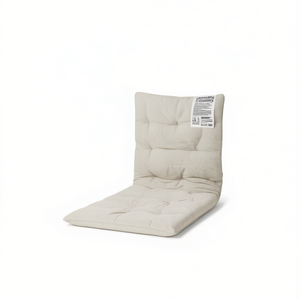 Cuscino da Pavimento in Ciniglia Poly, Morbido Cuscino in Schiuma per Seduta, Monocolore Senza Motivi - Product Image 1