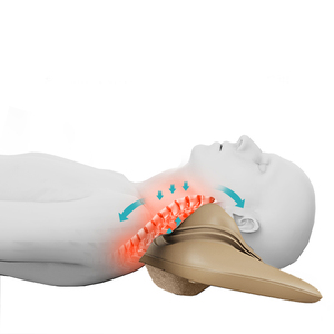 Almohada de Masaje con Calor para Dormir Boca Arriba, Soporte Cervical, Masaje <span class=keywords><strong>Shiatsu</strong></span>, Alineación de la Columna Vertebral, Quiropráctica, Compresa Caliente - Product Image 6