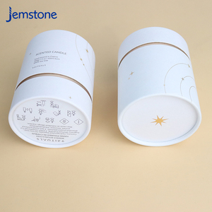Envases de cartón kraft premium en forma de tubo para velas y frascos de vidrio con diseño sostenible e impresión personalizada - Product Image 2