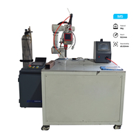 Bras robotisé collaboratif à six axes programmable automatiquement, moteur PLC, machine de soudage laser, découpe laser, soudage de métaux, cobot
