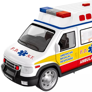 1/24 bambini in lega di <span class=keywords><strong>polizia</strong></span> auto modello ambulanza pressofuso <span class=keywords><strong>polizia</strong></span> giocattoli auto in lega pressofuso auto giocattolo - Product Image 3