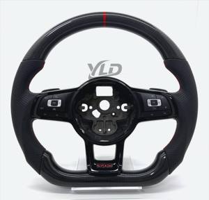 <span class=keywords><strong>Volante</strong></span> de Fibra de Carbono Forjado YLD para Volkswagen VW <span class=keywords><strong>Golf</strong></span> MK6 gti Mk7 7.5 Mk6 Mk5 Mk4 GTI <span class=keywords><strong>GTD</strong></span> R Polo GTI CC Passat Tiguan - Product Image 6