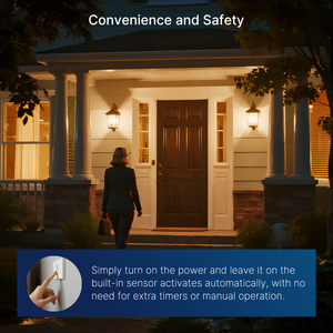 Para UL 500 LM 4W (equivalente a 40W) Dusk Dawn Photocell Sensor LED Bombillas 2700K E12 Edison Filamento Candelabro para iluminación de porche - Product Image 4