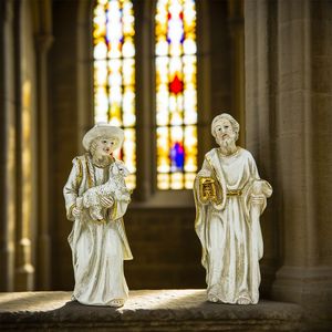 Witt Decoraciones Religiosas Set de Belén Navideño de 11 Piezas Figuras de Nacimiento para Navidad el Nacimiento de Jesucristo - Product Image 3