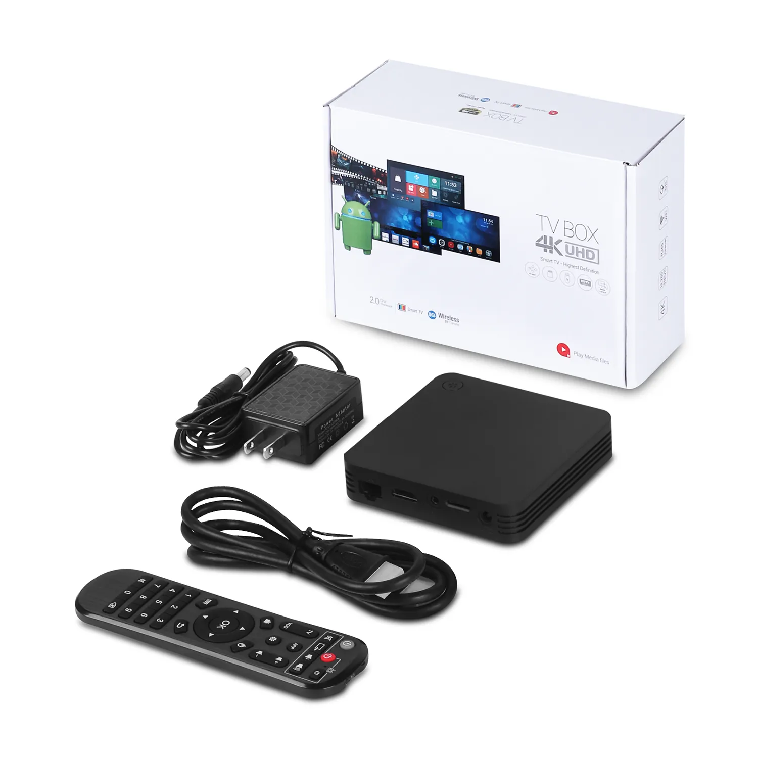 La nuova tecnologia Top-rated 4K Android TV BOX Amlogic S905L Android 7.1 con 2.4G WIFI decodificare 4K @ 60 fps in 2021