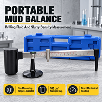 Densimètre portable pour boues de forage, instrument de laboratoire pour l'analyse des suspensions avec godet d'échantillonnage de 140 cm³