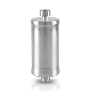 supplier wholesale price for bathroom bath use and replacement element with mental aluminum alloy SPA shower water filter