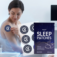 Patchs pour le sommeil pour adultes, extra-forts, patchs naturels pour favoriser le sommeil avec de la valériane et de la mélatonine, patchs nocturnes pour la relaxation