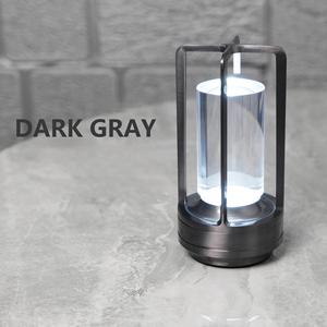 Modern 5V DC güç kaynağı kristal masa lambası alüminyum şarj edilebilir akülü masa fener 3-Color oteller için kademesiz karartma - Product Image 5