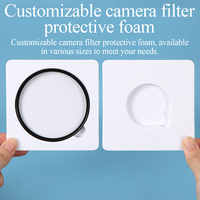 19 SUNSHING OEM ODM Boîtier de rangement rigide transparent carré pour filtres CPL, étui de voyage en plastique pour objectifs d'appareil photo