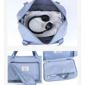Bolsa de Viaje Plegable 2024 de Gran Capacidad, Resistente al Agua, con Marco Interno de Lona, Separación en Seco y Húmedo, para Gimnasio y Fitness - Product Image 3