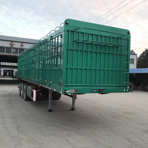 <span class=keywords><strong>Semirremolque</strong></span> <span class=keywords><strong>de</strong></span> Carga con Valla <span class=keywords><strong>de</strong></span> Acero <span class=keywords><strong>de</strong></span> Tres Ejes, Equipo <span class=keywords><strong>de</strong></span> Aterrizaje Reforzado, Color Personalizado para Conductores <span class=keywords><strong>de</strong></span> Camiones, Eficiente - Product Image 1