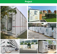 Batterie au lithium fer phosphate (LFP) BR SOLAR 51.2-280AH 50KW Haute Tension Triphasée Tout-en-un Hybride ESS Onduleur Solaire 100KWh
