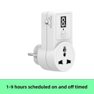 Tiêu chuẩn Châu Âu đa sử dụng AL09-1D ổ cắm 1-chữ số hiển thị đếm ngược on/off hẹn giờ thiết bị chuyển mạch OEM ODM - Product Image 5