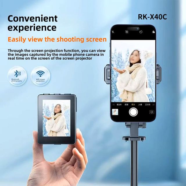 Factory Supply 2026 CL07 Foldable Telescopic Selfie Stick Tripod 1700mm ABS Live Stream Stand Mobile Phone Rear Shot Support