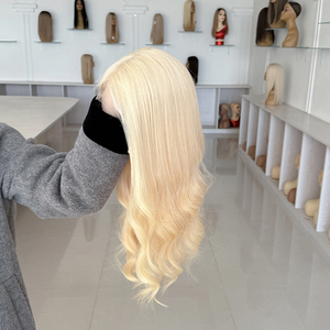 Peluca de Cabello Europeo Virgen con Línea de Cabello Natural, con Encaje Frontal sin Pegamento para Mujeres Blancas # 60 - Product Image 6