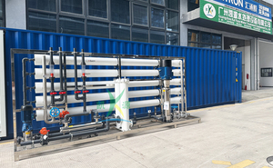 Container 20t h nước lợ TDS 3000ppm thẩm thấu ngược màng lớn Hệ thống thiết bị hệ thống lọc nước RO nhà máy - Product Image 4