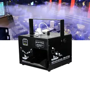 Portable 800W scène mini machine à fumée DMX512 souffleur de brouillard à base d'eau pour la machine de brume de fête de mariage intérieure