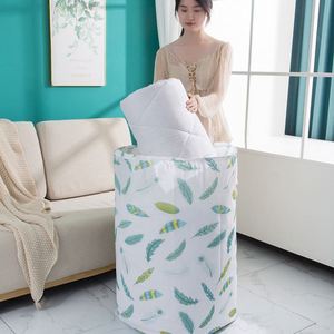 Source Factory Large Capacity <b>Foldable</b> Non-woven Organizer <b>Bag</b> Dust Proof Clothing Quilt Storage <b>Bag</b> with Zipper - Product Image 5