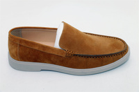 Fabricants de chaussures en cuir LANCI 2023, chaussures de créateur sur mesure, mocassins en daim pour hommes