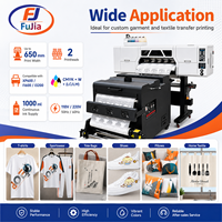 Imprimante DTF A1 avec 2 têtes Epson I3200 I1600 XP600 et secoueur de poudre pour l'impression de t-shirts et de vêtements