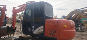 Mini pelle Hitachi ZX70 de haute qualité Machine d'occasion de 7 tonnes avec moteur central et composants de pompe fabriqués au Japon - Product Image 2