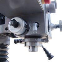 Machine à percer et à fraiser de table WELLON ZX32G, machine multifonction de perçage et de taraudage MT3, garantie 1 an pour les petits ateliers de métallurgie