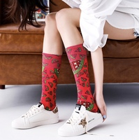 XR-285 Faits Sur Commande Bon Marché Chaussettes Sublimées Pas de Commande Minimum Impression Numérique Hommes 360 Degrés Chaussettes Imprimées
