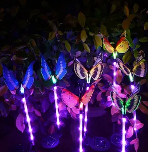 Solar Garden Lights,Led Solar Butterfly Lights Best Garden Decor Outdoor Decorative Solar Lights for Yard