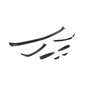 Alerón de labio de parachoques delantero de fibra de carbono para <span class=keywords><strong>Mercedes</strong></span> <span class=keywords><strong>Benz</strong></span> Clase A W177 <span class=keywords><strong>C300</strong></span> <span class=keywords><strong>Sport</strong></span> <span class=keywords><strong>2019</strong></span> - Product Image 4